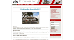 Desktop Screenshot of kitchings.co.za